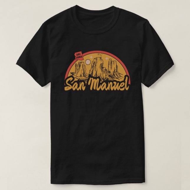 Camiseta de San Manuel, Arizona (Diseño del anverso)