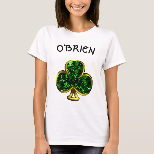 Camiseta de San Patricio con Shamrock (Anverso)