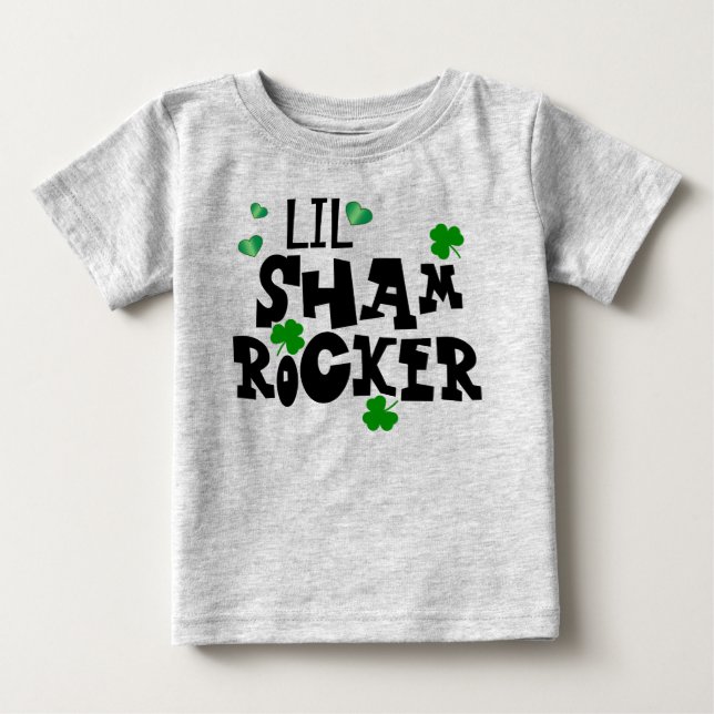 Camiseta de San Patricio Lil Sham-rocker (Anverso)