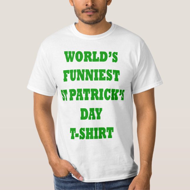 Camiseta de san patrick más graciosa del mundo (Anverso)
