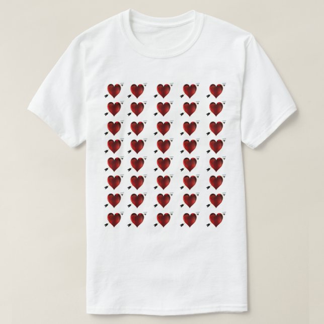 Camiseta de San Valentín (Diseño del anverso)