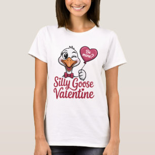 Camiseta de San Valentín de Ganso Tonto - Ganso Gu