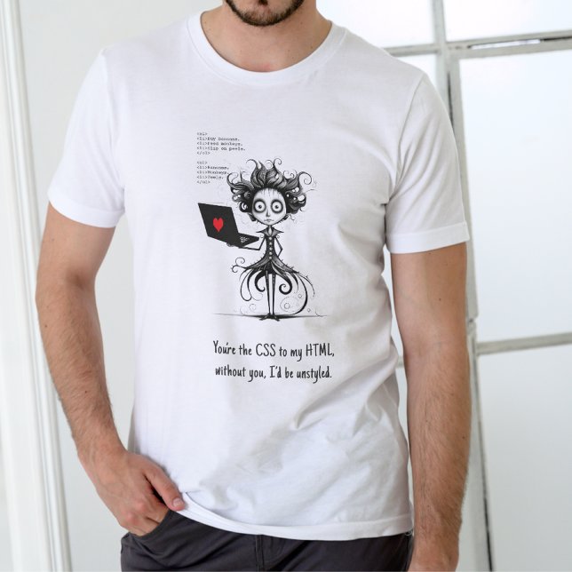 Camiseta de San Valentín de Humor Geek – Texto Per (Subido por el creador)