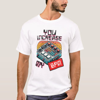 Camiseta de San Valentín de música de baile
