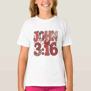 Camiseta de San Valentín Juan 3:16