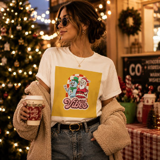 Camiseta de Santa Alegre y Ambiente de Muñeco de N