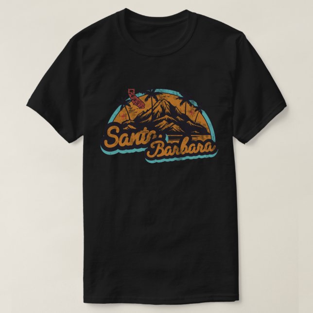 Camiseta de Santa Bárbara, California (Diseño del anverso)