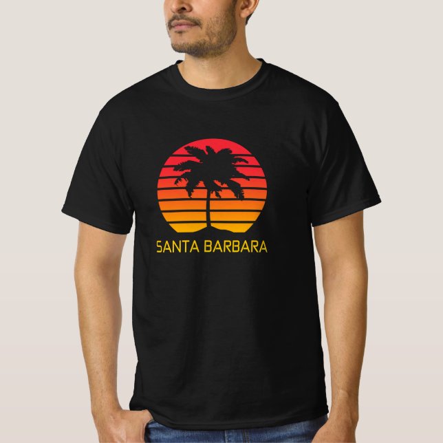 Camiseta de Santa Bárbara California (Anverso)