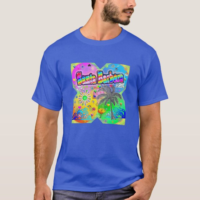 Camiseta de Santa Barbara Quadro (Anverso)
