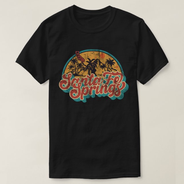 Camiseta de Santa Fe Springs, California (Diseño del anverso)