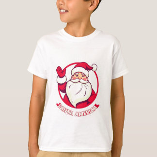 Camiseta de Santa Kids