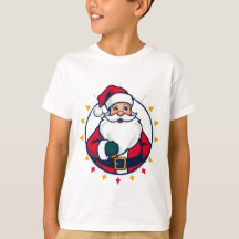 Camiseta de Santa Kids