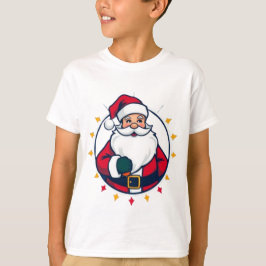 Camiseta de Santa Kids