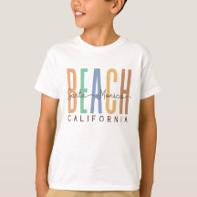 Camiseta de Santa Mónica Beach California (Sands)