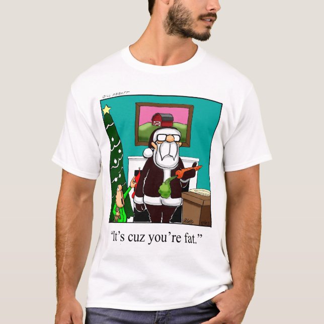 Camiseta de Santa Personalizado, Navidades diverti (Anverso)
