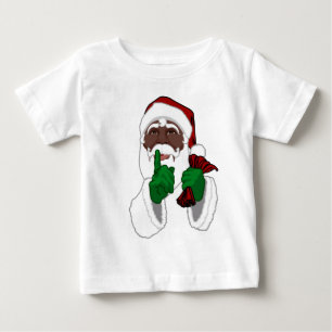 Camiseta de Santa Shirt africana bebé de Papá Noel
