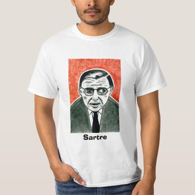 Camiseta de Sartre (Anverso)
