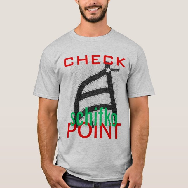 Camiseta de Schifko del punto de control (Anverso)