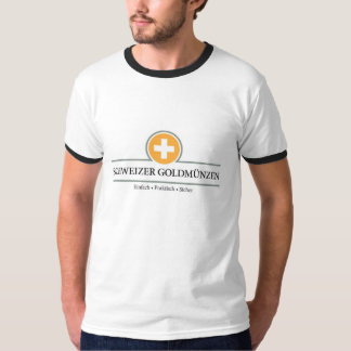 Camiseta de Schweizer Goldmünzen