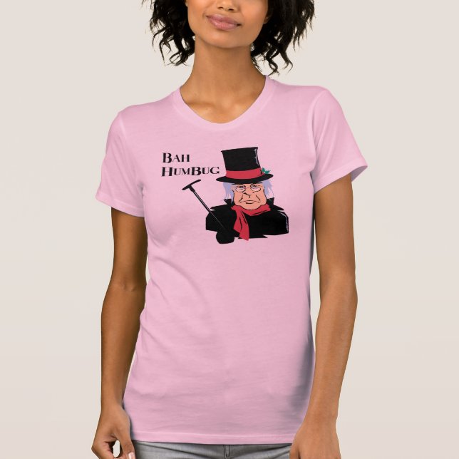 Camiseta de Scrooge del embaucamiento de Bah (Anverso)