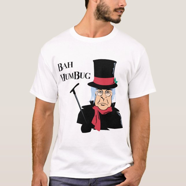 Camiseta de Scrooge del embaucamiento de Bah (Anverso)