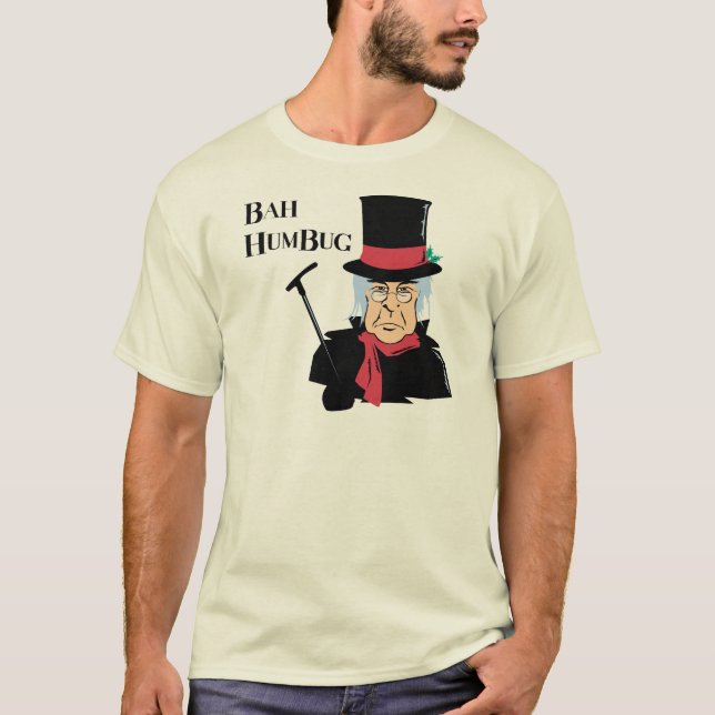 Camiseta de Scrooge del embaucamiento de Bah (Anverso)