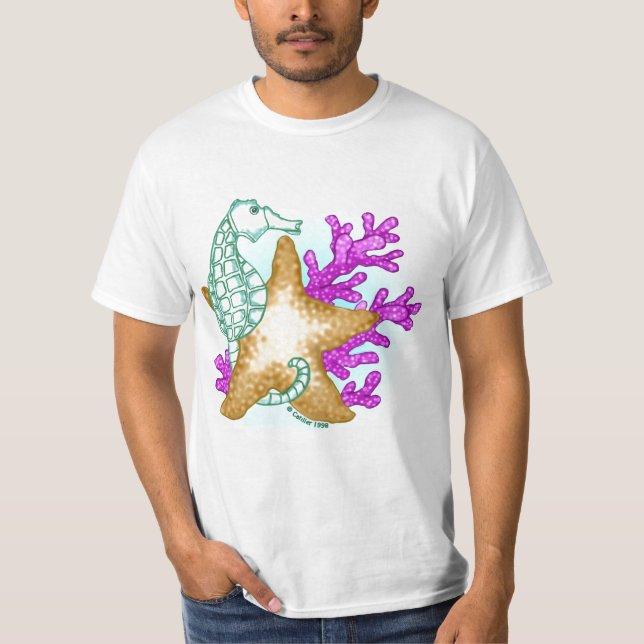 Camiseta de Sea Friends Seahorse (Anverso)