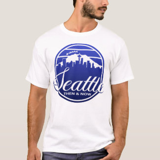 Camiseta de Seattle Entonces y Ahora