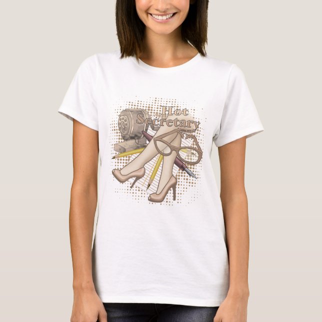 Camiseta de Secretario Caliente (Anverso)