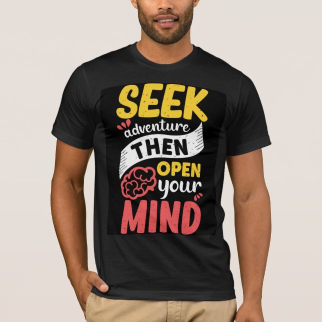 Camiseta DE SEEK ADENTURE (Anverso)