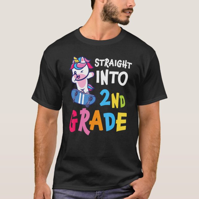 Camiseta De segundo grado, Unicornio de segundo grado (Anverso)
