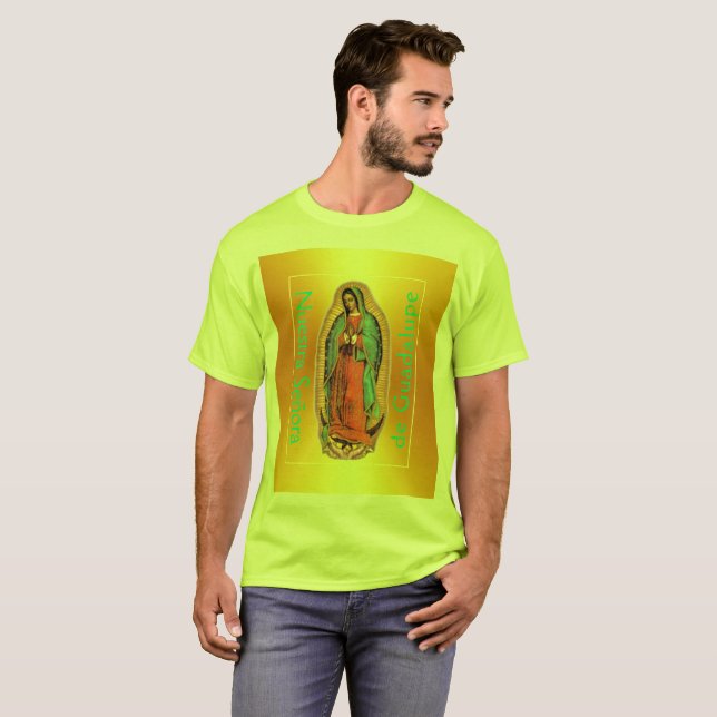 Camiseta de Seguridad de Nuestra Señora de Guadalu (Anverso completo)
