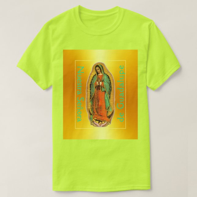 Camiseta de Seguridad de Nuestra Señora de Guadalu (Diseño del anverso)