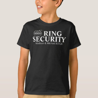 Camiseta de seguridad del portador de anillo