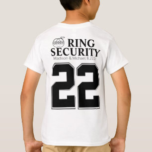 Camiseta de seguridad del portador de anillo