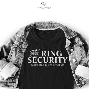 Camiseta de seguridad del portador de anillo