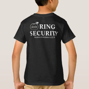 Camiseta de seguridad del portador de anillo
