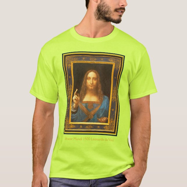 Camiseta de seguridad Leonardo da Vinci salvador M (Anverso)