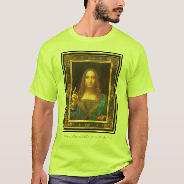 Camiseta de seguridad Leonardo da Vinci salvador M (Anverso)