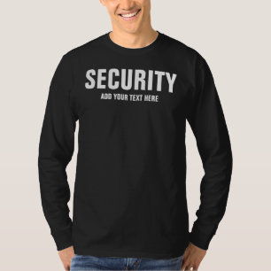 Camiseta de seguridad para hombre con impresión de