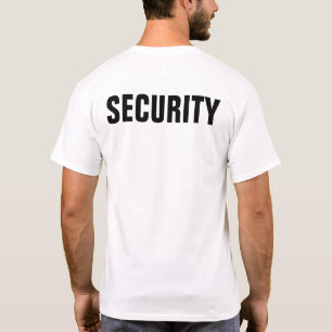 Camiseta de seguridad personalizada personalizado