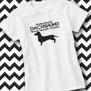 Camiseta de seguridad residencial de Dachshund