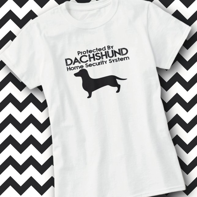 Camiseta de seguridad residencial de Dachshund (Subido por el creador)