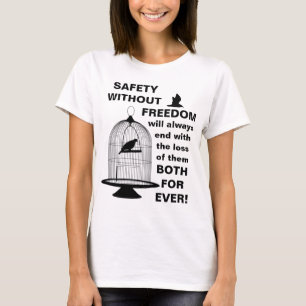 Camiseta de seguridad sin libertad (ligera)