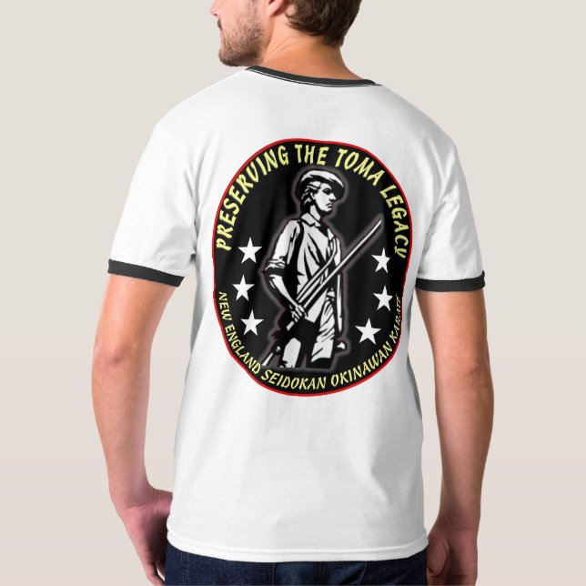 Camiseta de Seidokan Nueva Inglaterra (Reverso completo)