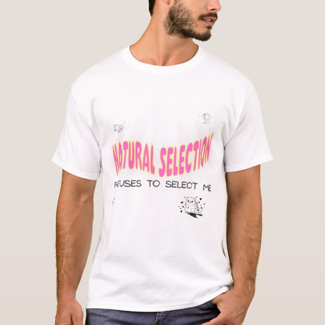 Camiseta de Selección Natural (Anverso)