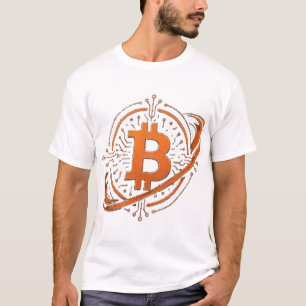 Camiseta de sello de circuito orbital de Bitcoin