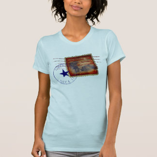 camiseta de sello de libertad