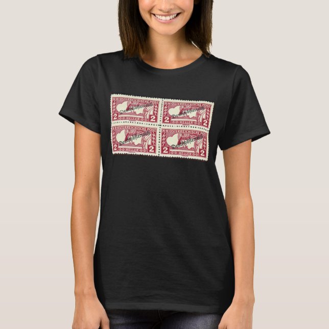Camiseta de sellos austriacos (Anverso)