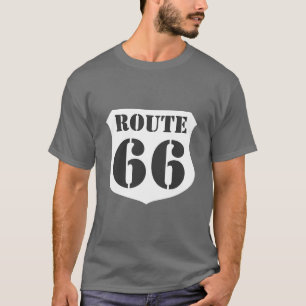 Camiseta de señalización de la autopista - Ruta 66